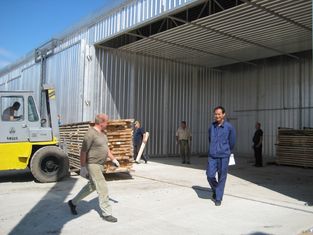 Equipo de sequía de madera del horno estable 150 kilogramos/M2 de cargamento de la nieve
